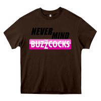 Chocolate Brown Never Mind the Buzzcocks Heavy Core Tee - artisFamous