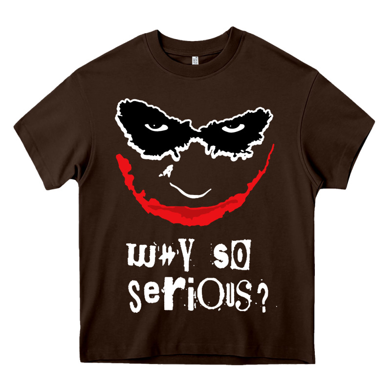 Why So Serious Heavy Core Tee by artisFamous | Teevron