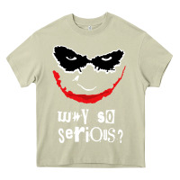 Mossy why so serious Heavy Core Tee - artisFamous