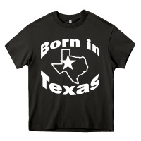 Asphalt born in texas Heavy Core Tee - artisFamous