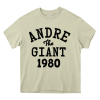 Mossy andre the giant 1980 Heavy Core Tee - artisFamous