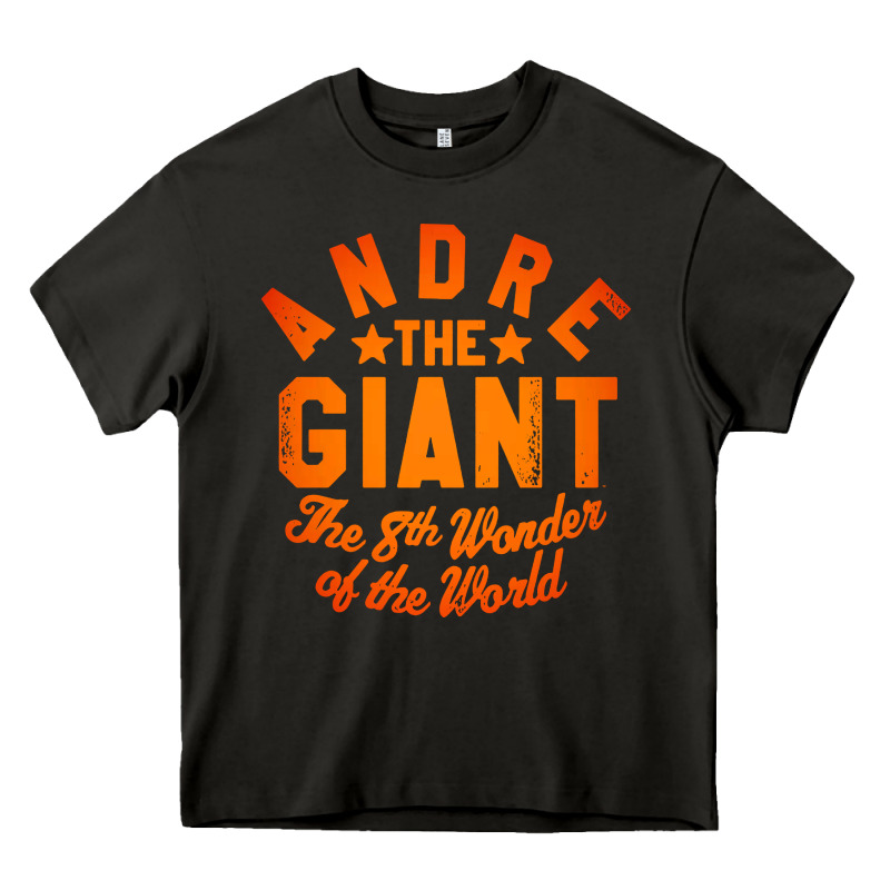 Andre The Giant 8th Wonder Of The World Heavy Core Tee by artisFamous | Teevron