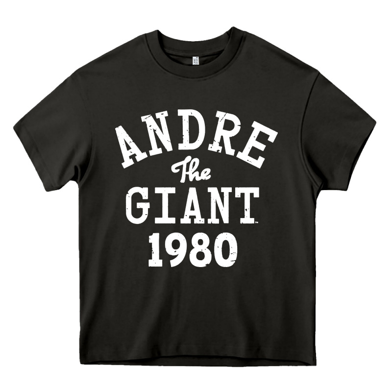 Andre The Giant 1980 Heavy Core Tee by artisFamous | Teevron