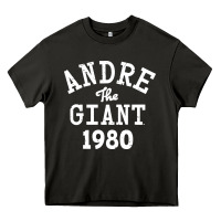 Asphalt andre the giant 1980 Heavy Core Tee - artisFamous