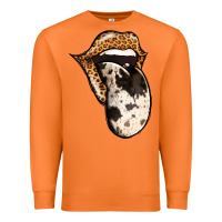 Carrot Western Leopard Cowhide Tongue Premium Sweatshirt - Jasminsmagicworld