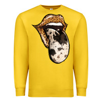 Lemon Western Leopard Cowhide Tongue Premium Sweatshirt - Jasminsmagicworld