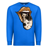 True Royal Western Leopard Cowhide Tongue Premium Sweatshirt - Jasminsmagicworld
