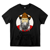 Black chris stapleton Heavy Core Tee - artisFamous