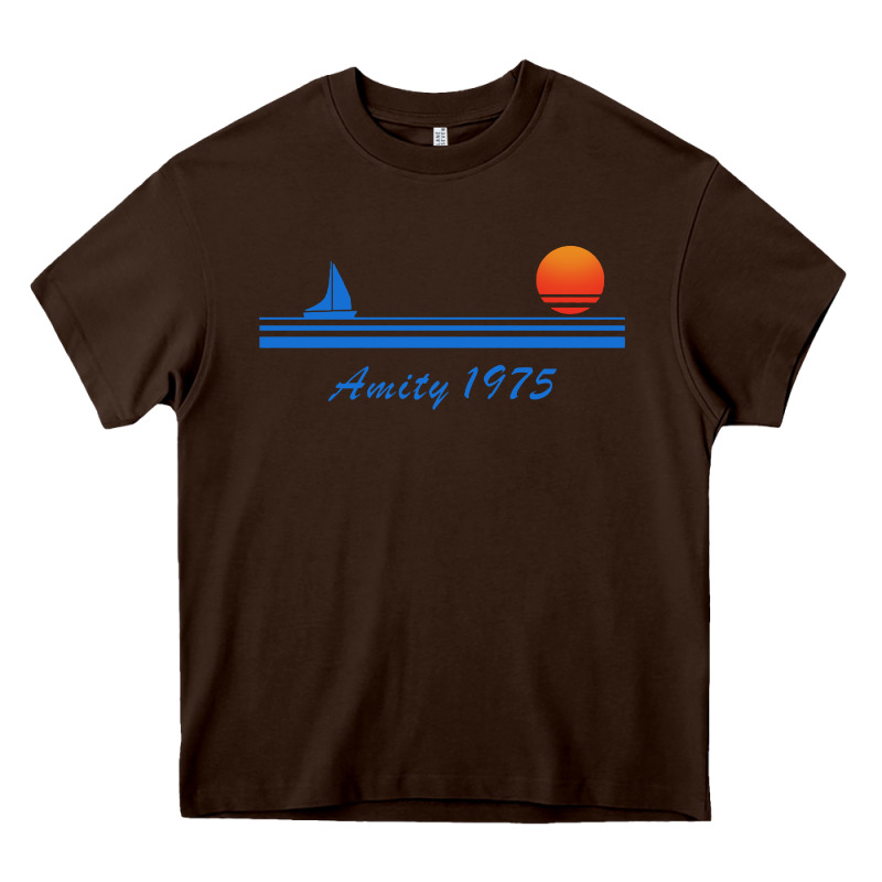 Amity Island 1975 Heavy Core Tee by artisFamous | Teevron