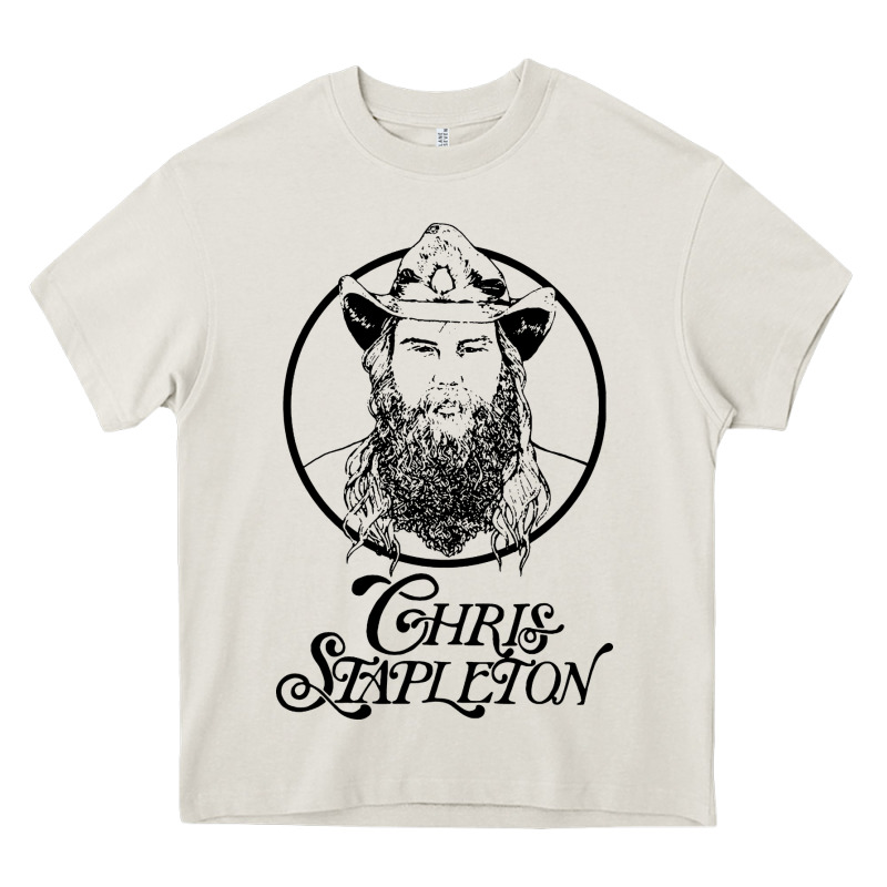 Chris Stapleton Heavy Core Tee by artisFamous | Teevron