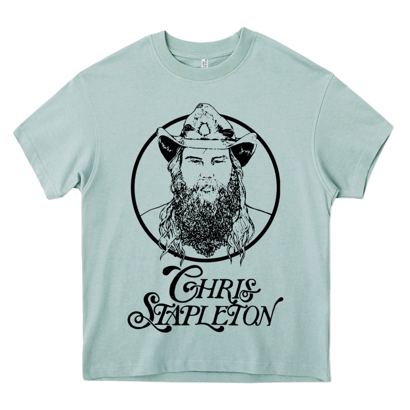 Chris Stapleton Heavy Core Tee by artisFamous | Teevron