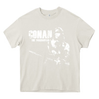 Cream conan the barbarian vintage Heavy Core Tee - artisFamous