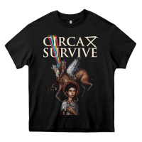Black Circa Survive Heavy Core Tee - artisFamous