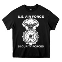 Black air force security forces Heavy Core Tee - artisFamous