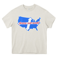 Cream Jimmy Eat World Heavy Core Tee - artisFamous
