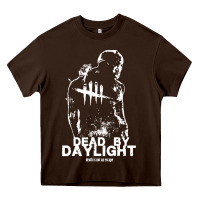 Chocolate Brown dead by daylight Heavy Core Tee - artisFamous