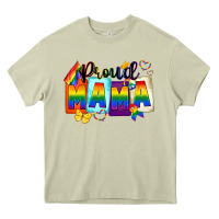 Mossy proud mama Heavy Core Tee - FaDigitalArtStudio