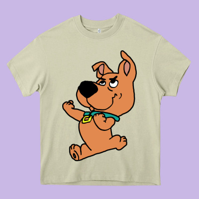 Scrappy Doo Fists Heavy Core Tee Designed By Artisfamous
