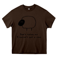 Chocolate Brown herd what herd Heavy Core Tee - artisFamous