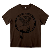 Chocolate Brown american tour 1976 Heavy Core Tee - artisFamous