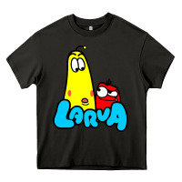 Asphalt larva cartoon Heavy Core Tee - artisFamous
