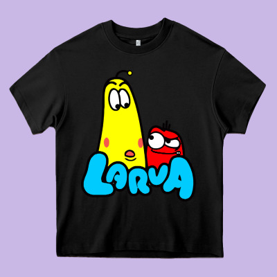 Larva Cartoon Heavy Core Tee Designed By Artisfamous