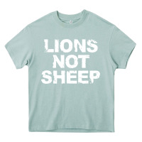 Arona lions not sheep Heavy Core Tee - artisFamous
