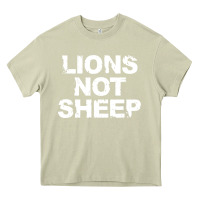 Mossy lions not sheep Heavy Core Tee - artisFamous