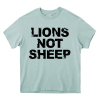 Arona lions not sheep Heavy Core Tee - artisFamous