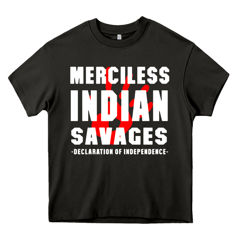 Merciless Indian Savages Heavy Core Tee by artisFamous | Teevron