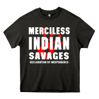Asphalt merciless indian savages Heavy Core Tee - artisFamous