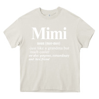 Cream mimi Heavy Core Tee - artisFamous