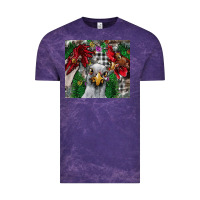 Cloud Purple Chicken Vintage Tee - CowhideDigitalArt