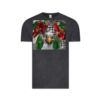 Vintage Black Chicken Vintage Tee - CowhideDigitalArt