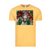 Vintage Mustard Chicken Vintage Tee - CowhideDigitalArt