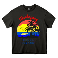 Asphalt weekapaug, rhode island sunset Heavy Core Tee - artisFamous