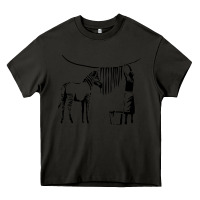 Asphalt Banksy Zebra Heavy Core Tee - artisFamous