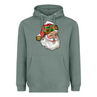 Sage santa with snow Heavyweight Hoodie - RanaPortraitStore
