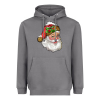 Storm santa with snow Heavyweight Hoodie - RanaPortraitStore