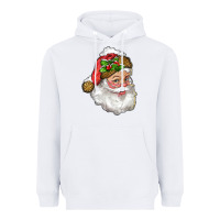 White santa with snow Heavyweight Hoodie - RanaPortraitStore