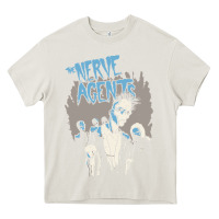 Cream the nerve agents Heavy Core Tee - artisFamous