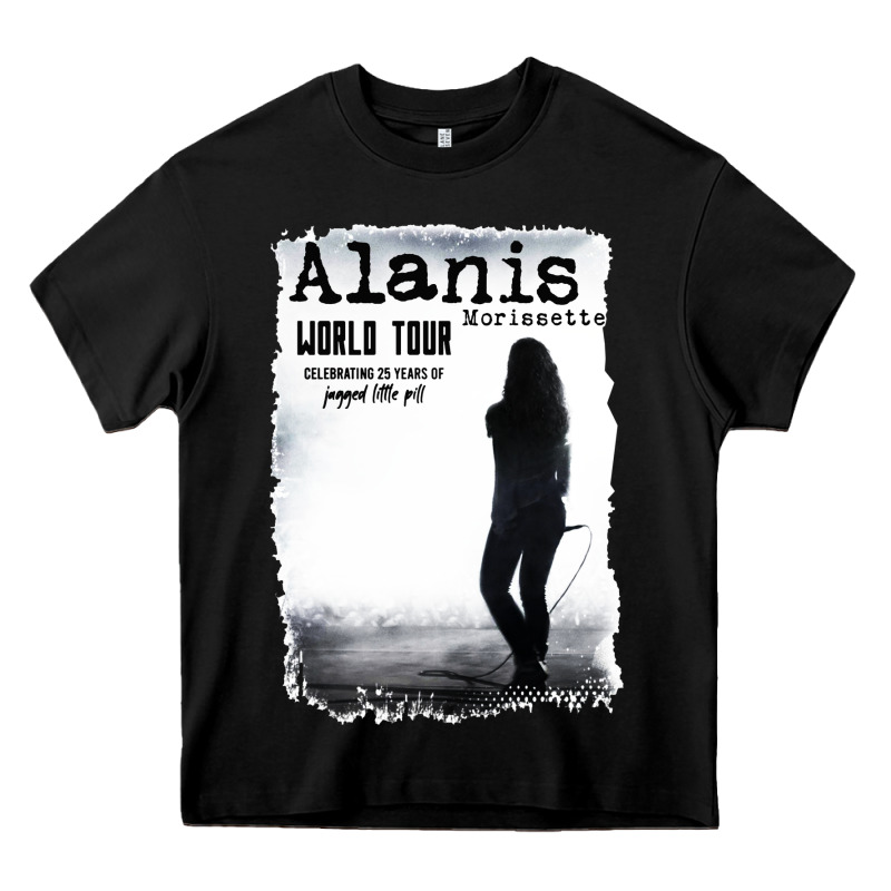 Alanis Morissette, World Tour Heavy Core Tee by artisFamous | Teevron
