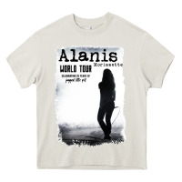 Cream alanis morissette, world tour Heavy Core Tee - artisFamous