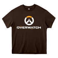 Chocolate Brown overwatch Heavy Core Tee - artisFamous