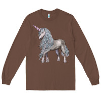 Chestnut Unicorn Long Sleeve Tee - LillyAllenDesigns