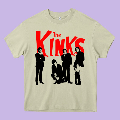 The Kinks Heavy Core Tee Designed By Artisfamous