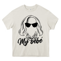 Cream my bebe moira rose Heavy Core Tee - artisFamous