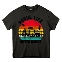 Asphalt car pogue life outer banks Heavy Core Tee - artisFamous