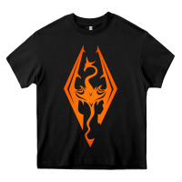 Black skyrim elder scrolls oblivion Heavy Core Tee - artisFamous