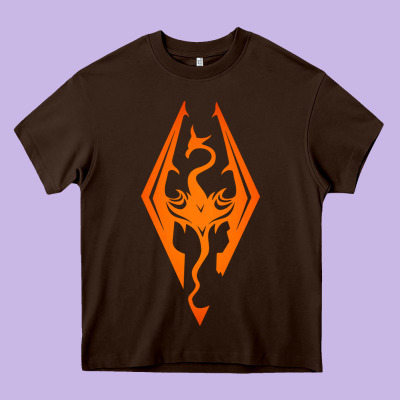 Skyrim Elder Scrolls Oblivion Heavy Core Tee Designed By Artisfamous
